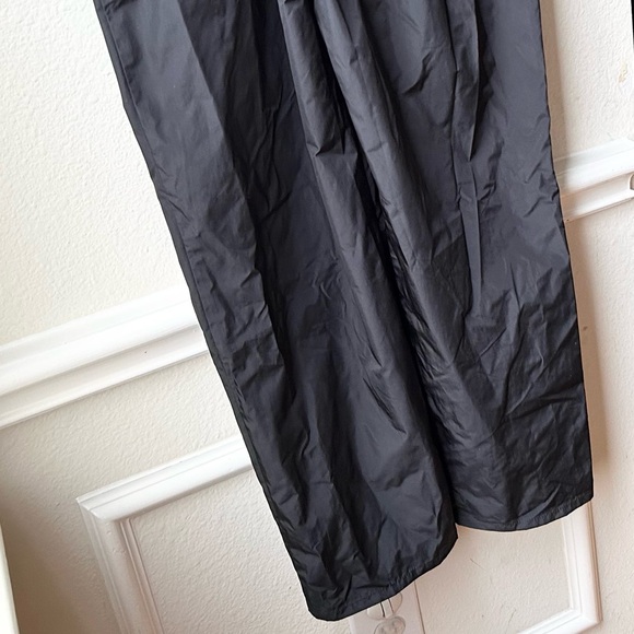 NWT HUNTER BELL Onyx Black Elva Ruffle Velvet Trim Jumpsuit Sz 4 - Picture 13 of 16